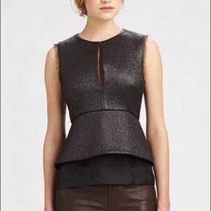 DVF Delian jacquard top